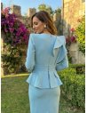 [Vestidos de fiesta cortos] - VESTIDO DE FIESTA ATENAS LISO
