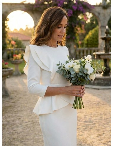 VESTIDO DE FIESTA BLANCO ATENAS