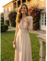 [Vestidos de fiesta cortos] - VESTIDO DE FIESTA CADAQUÉS BEIGE