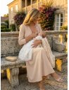 [Vestidos de fiesta cortos] - VESTIDO DE FIESTA CADAQUÉS BEIGE