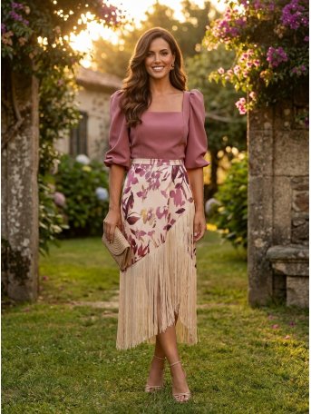 [Vestidos de fiesta cortos] - CONJUNTO DE FIESTA GUADALAJARA