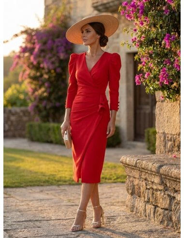 [Vestidos de fiesta cortos] - VESTIDO DE FIESTA ROCÍO