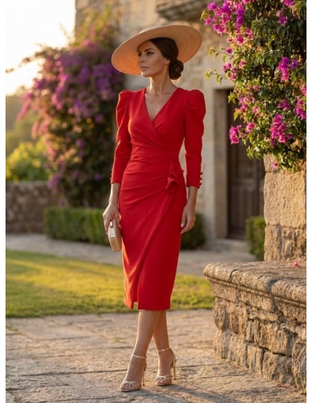 [Vestidos de fiesta cortos] - VESTIDO DE FIESTA ROCÍO