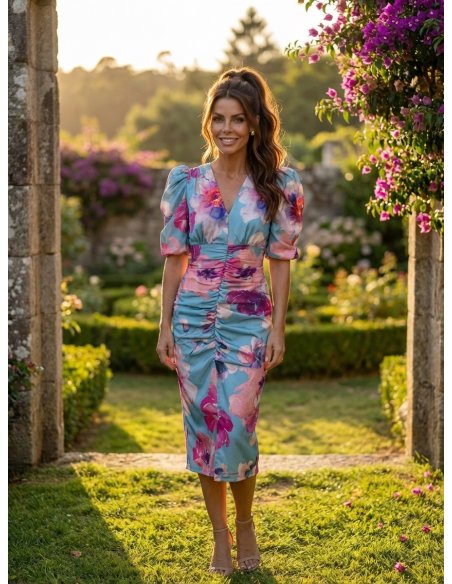 [Vestidos de fiesta cortos] - VESTIDO DE FIESTA EIVISSA