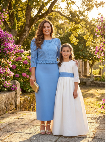 [Vestidos de fiesta cortos] - CONJUNTO DE FIESTA OREA