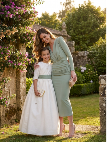 VESTIDO DE FIESTA COMILLAS