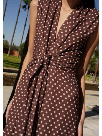 [Vestidos de fiesta cortos] - VESTIDO DE FIESTA MARSALA 2