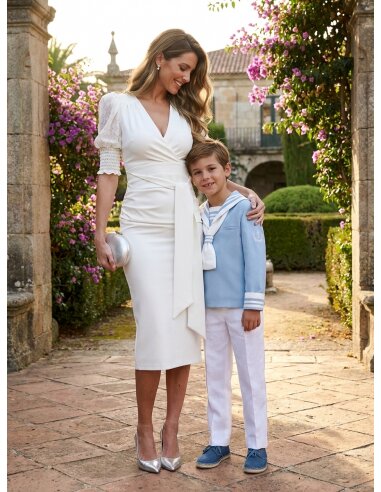 [Vestidos de fiesta cortos] - VESTIDO DE FIESTA BLANCO MONCADA V SUMMER