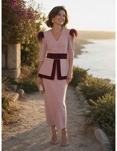 [Vestidos de fiesta cortos] - VESTIDO DE FIESTA MÓDICA