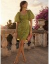 [Vestidos de fiesta cortos] - VESTIDO DE FIESTA FRANCISCA