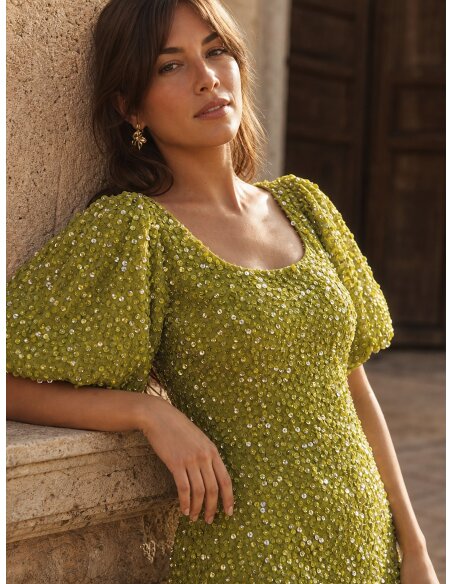 [Vestidos de fiesta cortos] - VESTIDO DE FIESTA FRANCISCA