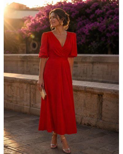[Vestidos de fiesta cortos] - VESTIDO DE FIESTA BELLA