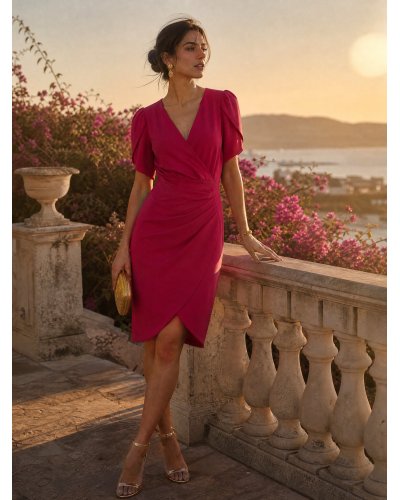 [Vestidos de fiesta cortos] - VESTIDO DE FIESTA OLVIDO
