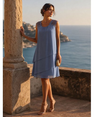 [Vestidos de fiesta cortos] - VESTIDO DE FIESTA MACA
