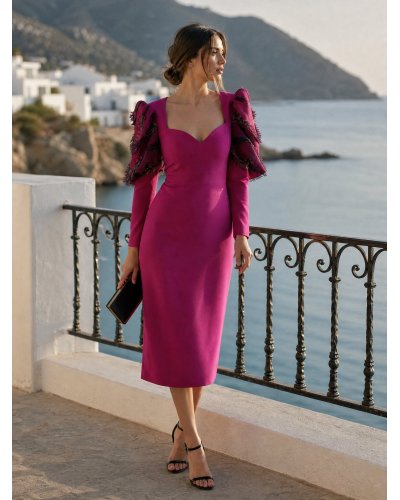 [Vestidos de fiesta cortos] - VESTIDO DE FIESTA BRISA
