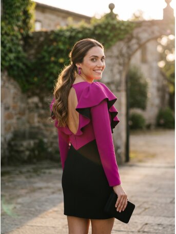 [Vestidos de fiesta cortos] - VESTIDO DE FIESTA AZAHARA 2