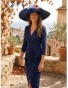 [Vestidos de fiesta cortos] - VESTIDO DE FIESTA PALMA MANGA