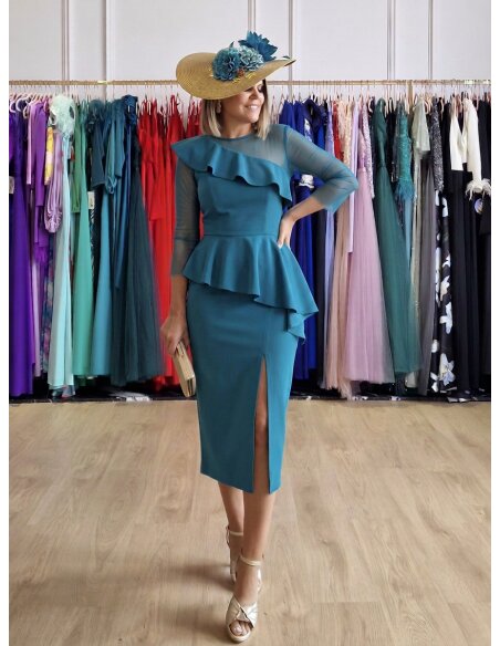 [Vestidos de fiesta cortos] - VESTIDO DE FIESTA BURELA