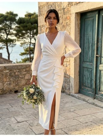 VESTIDO DE FIESTA BLANCO...