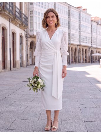 VESTIDO DE FIESTA BLANCO...