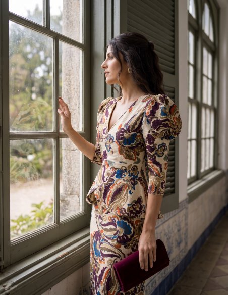 [Vestidos de fiesta cortos] - VESTIDO DE FIESTA VOA
