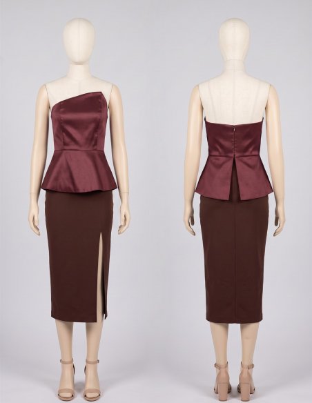 [Vestidos de fiesta cortos] - VESTIDO DE FIESTA SANTORINI