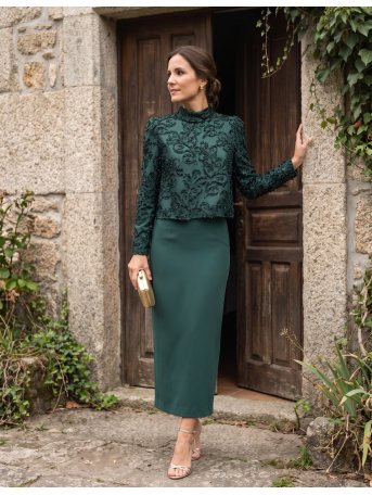 [Vestidos de fiesta cortos] - CONJUNTO DE FIESTA PALERMO
