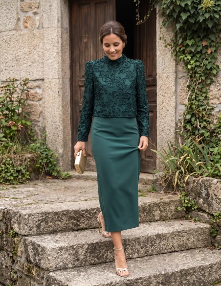 [Vestidos de fiesta cortos] - CONJUNTO DE FIESTA PALERMO